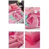 Розовая пантера Теплое постельное белье (Розовый/Красный) 