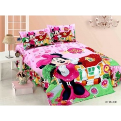 Mickey Mouse постельное белье (Зеленый/Розовый)  купить