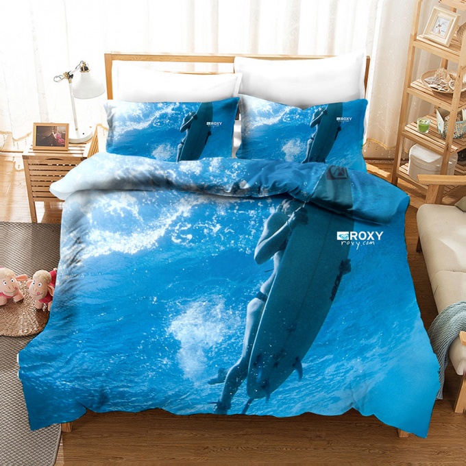 Surfing серфинг (синий) постельное белье  купить