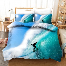 Surfing серфинг (Берюзовый) постельное белье  купить