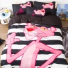 (Розовый/Коричневый) Розовая Пантера постельное белье  купить