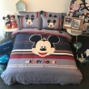 (Темно синий/Серый) Mickey Mouse постельное белье  купить