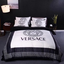 Постельное белье теплое люкс (Белое) Versace  купить